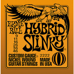 ERNIE BALL Hybrid Slinky 009-046 Strängset för elgitarr