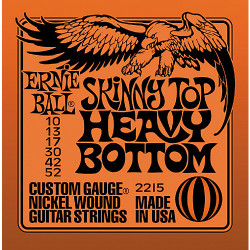 ERNIE BALL Skinny top heavy bottom 010-052 Strängset för elgitarr