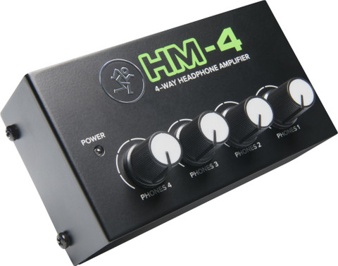 Mackie HM-4 4-Way Headphone Amplifier