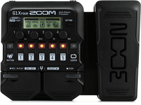 Zoom G1X Four Guitar Multi-Effects Processor