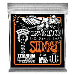 Ernie Ball 3122 Coated Hybrid Slinky 009-046