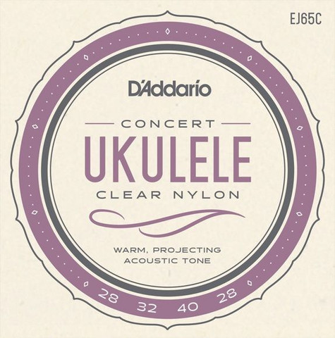 Daddario EJ65C Concert ukulele stängar