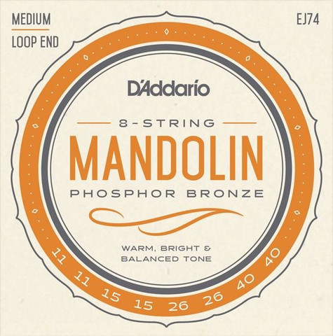 Mandoliinin kielisarja 8-k. 11-40, Fosforipronssi