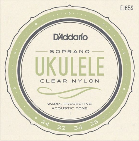 Daddario EJ65S Soprano ukulele kielet