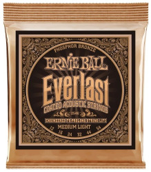 Ernie Ball 2546 Everlast Phosphor Bronze  Medium Light