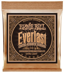 Ernie Ball 2550 Everlast Phosphor Bronze Extra Light