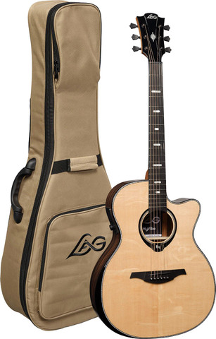 LAG Guitars- HV50ACE  HyVibe 50 Smart Guitar