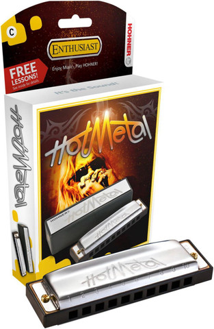 Hohner Hot Metal huuliharppu C-duuri