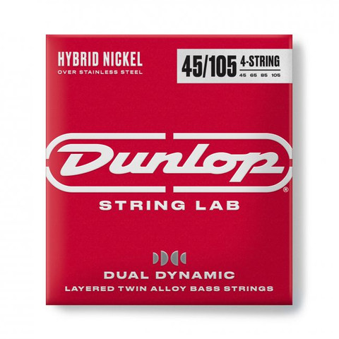 Dunlop Dual Dynamic Hybrid Nickel 45-105 Basson kielisarja