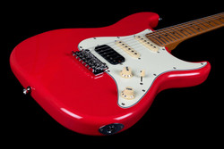 Jet Guitars JS-400 HSS Coral Red