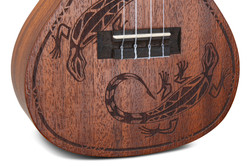 GEWA Konsertti-Ukulele Wildlife- Lizard chase