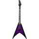 Spira Guitars V-500 Trans Purple Burst Ebony