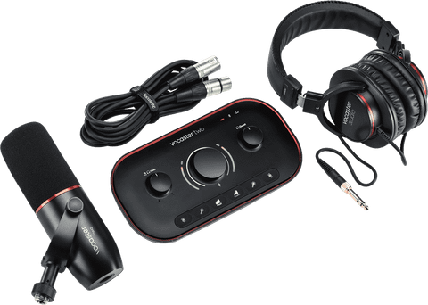 Focusrite Vocaster Two Studio -Podcast setti