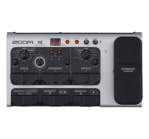 Zoom V6 multieffekt - för sångare 