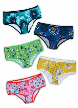 Naisten hipstersit yllärikankaasta