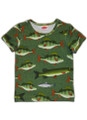 T-paita, Kalat, vihreä, koot 140-158