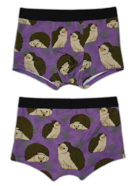 Miesten bokserit, Siilit, liila