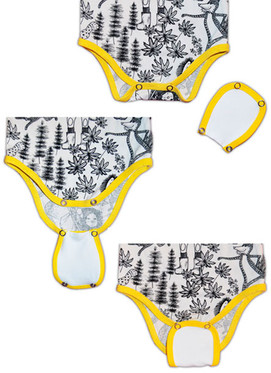 Bodyn jatkopala, useita värejä/kuoseja