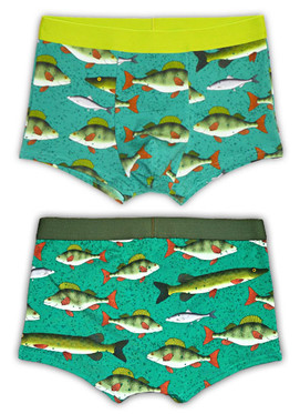 Miesten bokserit, Kalat, jade