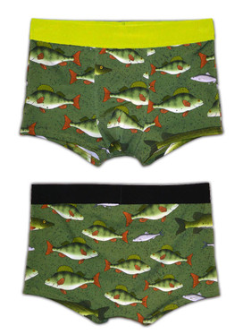 Miesten bokserit, Kalat, vihreä
