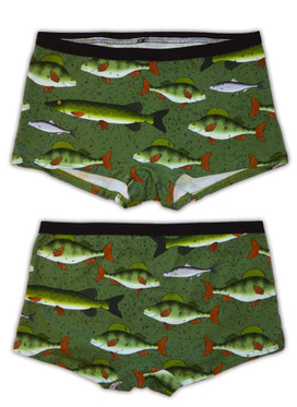 Naisten bokserit, Kalat, vihreä