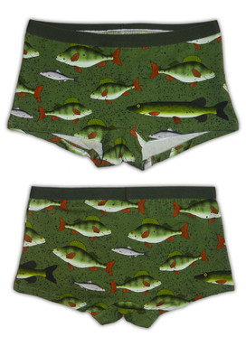 Naisten bokserit, Kalat, vihreä