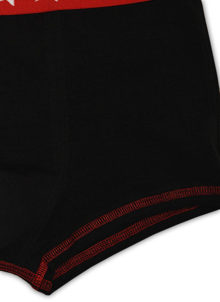 Miesten bokserit, Musta/tähti