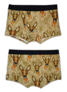 Miesten bokserit, Peura, beige, koko XL