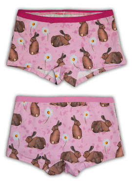 Naisten bokserit, Pupu