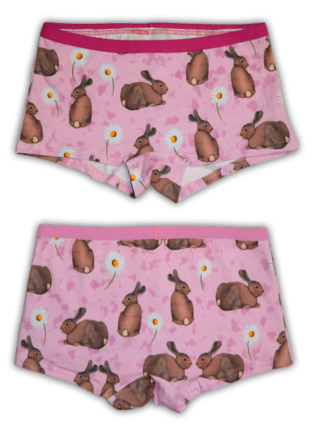 Naisten bokserit, Pupu