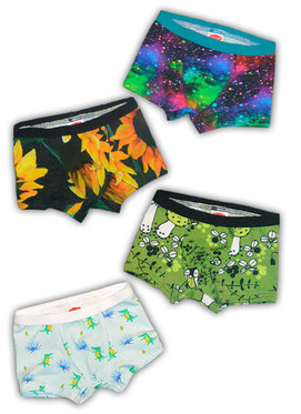 Lasten bokserit yllärikankaasta - tilaustuote