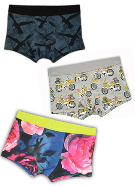 Miesten bokserit yllärikankaasta - tilaustuote