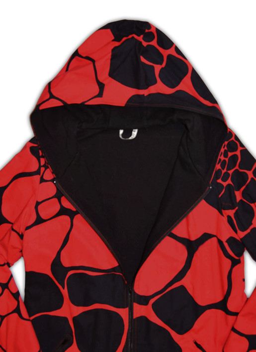 Uniikkitakki, eri kuoseja, lyhyt helma