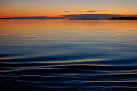 Postikortti, Auringonlasku