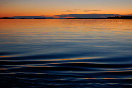 Postikortti, Auringonlasku
