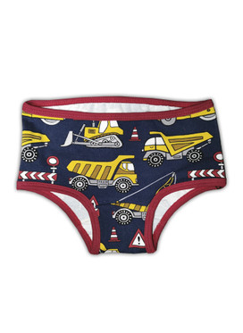 Lasten pikkuhousut, Työkoneet, koko 98