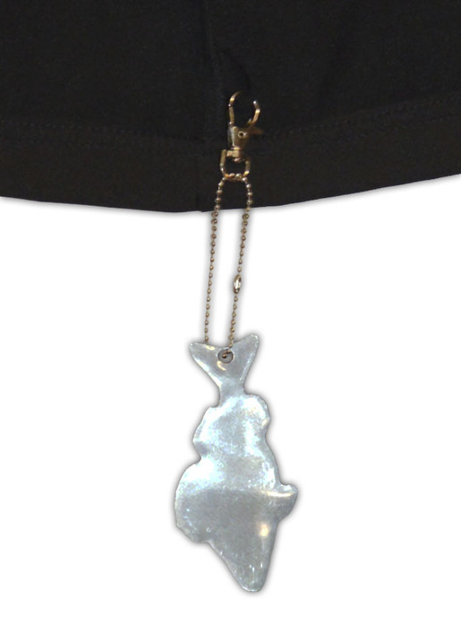 Softshell-takki, pitkä helma, musta