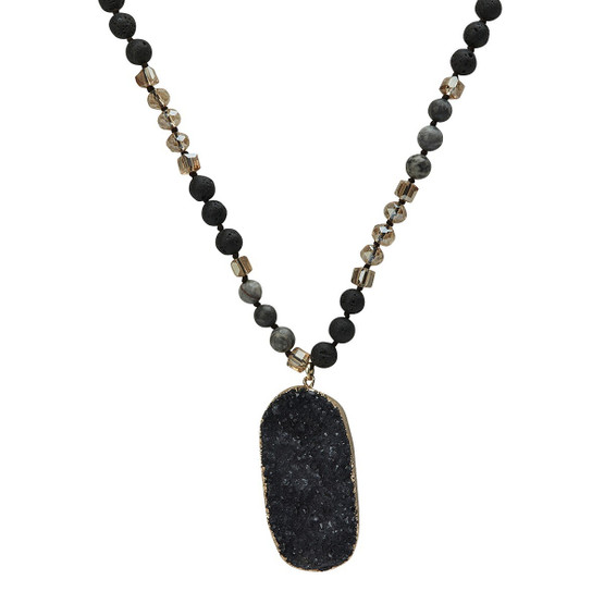 Kaulakoru  Matilda, musta