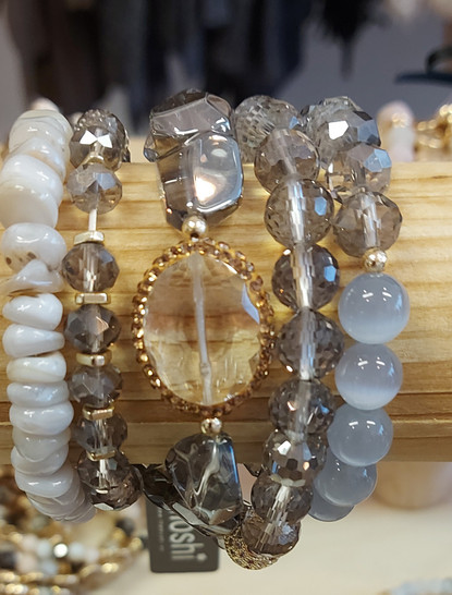 Rannekoru Stella, harmaa