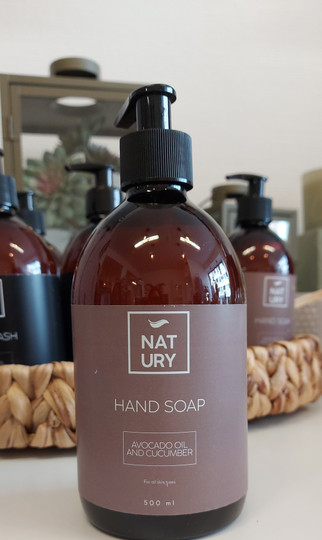 HAND SOAP Avokado oil,cucumber