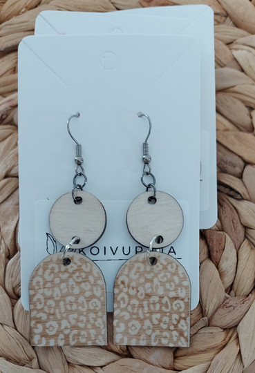Korvakorut Leopard 3 väriä