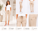 Cargo-housut – Beige