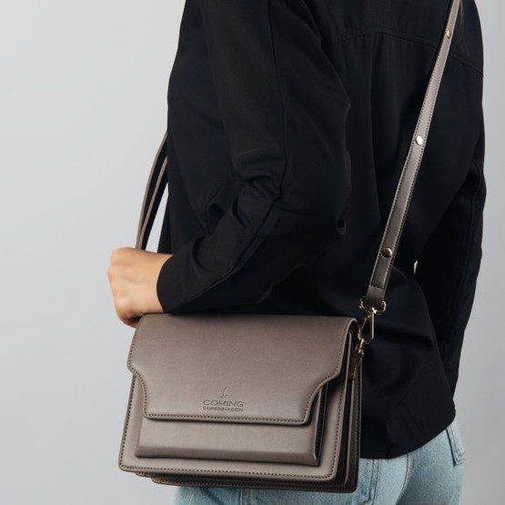 Holly Crossbody taske laukku,  taupe