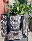 Laukku Danica Phoenix Palm musta /valkoinen