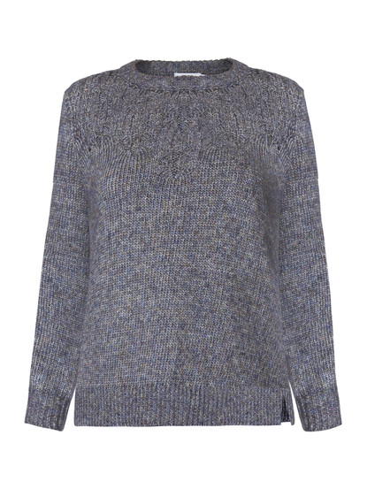 Neulepusero Blue Melange 