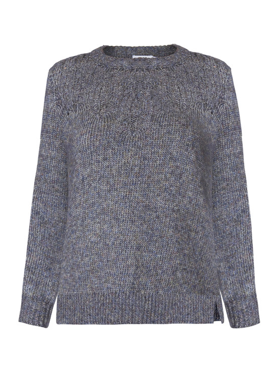 Neulepusero Blue Melange 