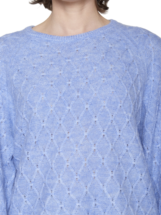 Blue Saana, neulepusero vajaamittaisella hihalla