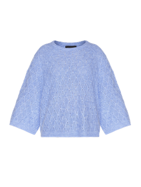 Blue Saana, neulepusero vajaamittaisella hihalla