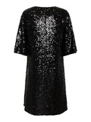 Paljettimekko musta