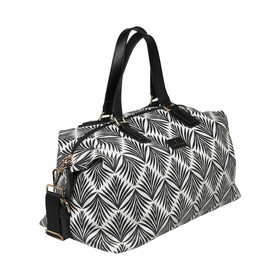 Dinah Weekende Matkakassi,  musta/valkoinen